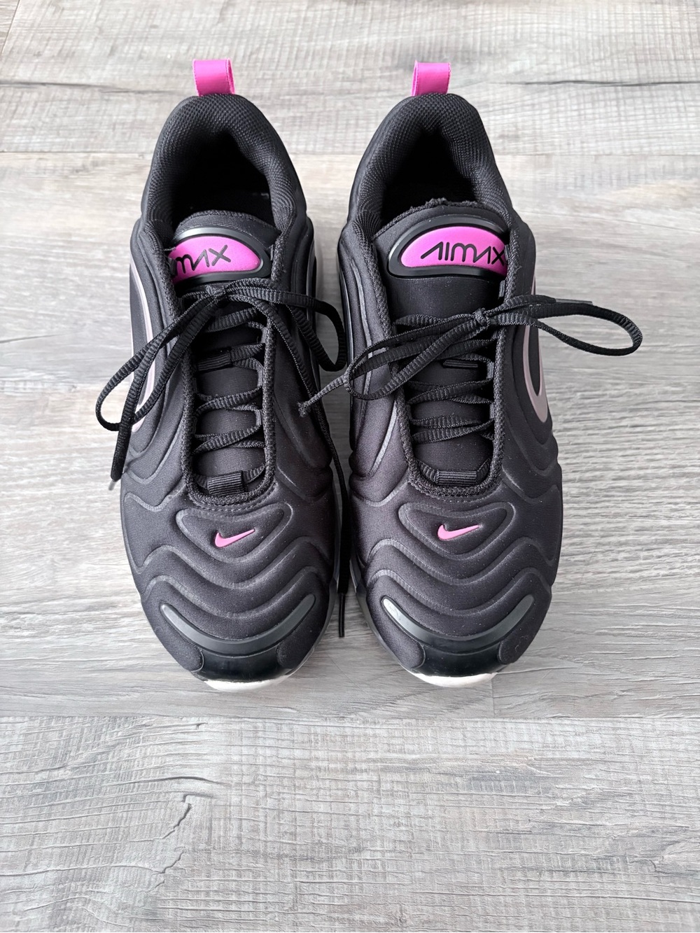 Nike Air Max 720 SE Black Laser Fuchsia 2019 Size 9 pink blast unisex